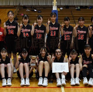 男子・釧鳥取西、女子・釧鳥取優勝　バスケ全道新人戦北大会予選会_1(2022-11-22)