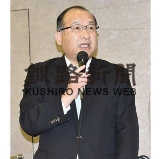 道議選釧路地域　桐木氏が出馬表明(2022-11-05)