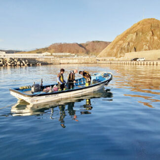 昆布森漁協青年部　海藻ＣＯ２吸収能力算定へ、ブルーカーボン調査(2022-11-03)