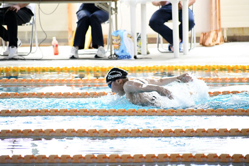 中学女子 松田(釧青陵)最優秀賞 水泳、男子は安田(釧附属)獲得(2022-11-13)
