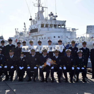 海の安全守る活躍期待　新造巡視船「さろま」入港式(2022-11-03)