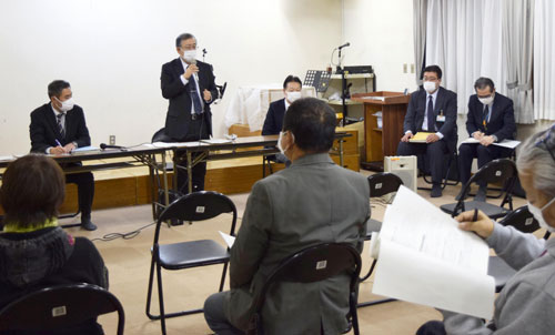 依然存続求める声多く 支所・分室廃止方針で住民説明会(2022-11-10)