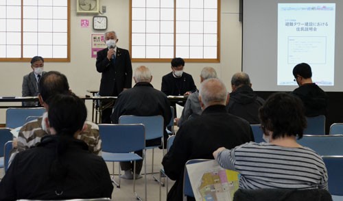 避難タワー3~4基建設 セチリ太地域、住民に計画説明会(2022-11-05)