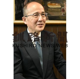 資源活用、大きな力に　道財務局長来社、松重氏就任あいさつ(2022-11-26)