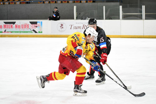 釧路東部ブレイズ惜敗 J-ICENorth、札幌ホッケークラブに4-5_1(2022-11-13)
