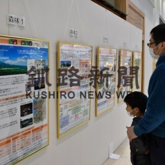 ゼロカーボン理解を　イオンモール釧路昭和でパネル展(2022-11-10)