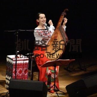 透明感ある歌声披露　ウクライナ出身ナターシャさん、釧路でコンサート(2022-11-16)