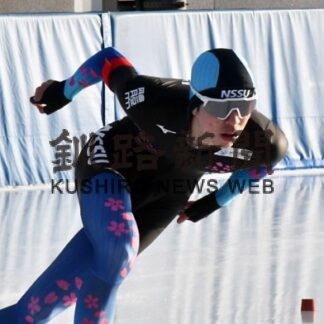 森野 全種目で入賞　スピードスケート全日本選抜釧路大会最終日_1(2022-11-28)