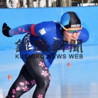 森野 全種目で入賞　スピードスケート全日本選抜釧路大会最終日(2022-11-28)