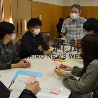 「社会」に関するテーマ討議　厚岸でまちづくりキャンプ(2022-11-10)