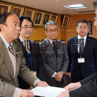 鉄道高架事業見直し　共産党議員団が予算要望(2022-12-08)