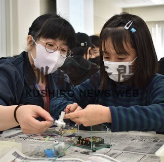 自作プラネタリウムに挑戦　高専が小中生講座(2022-12-18)