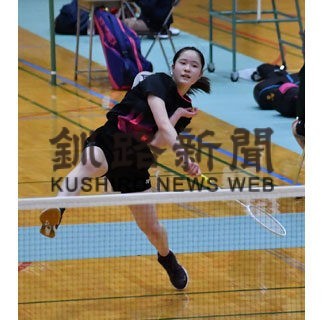 シングルス木下Ｖ　ダブルスは渡邊・佐藤組　バドミントン中学新人選手権(2022-12-05)