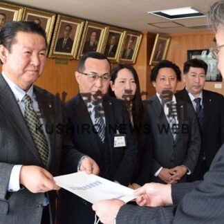 支所、分室存続　医療費無償化を　市民連合議員団が政策要望(2022-12-22)