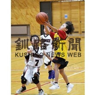 中標津ウォリアーズＶ　女子は光陽・清明　ミニバスケＵ１０(2022-12-06)