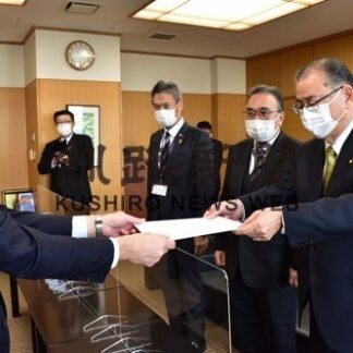 資金融資円滑化を要請　根室市など燃油や原材料高騰で(2022-12-08)