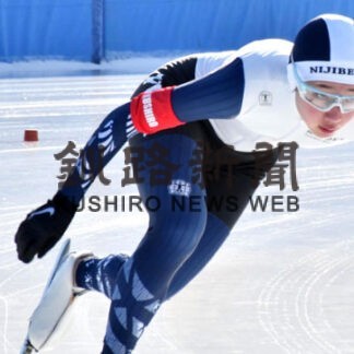 笛木と加藤が２冠　中体連スピードスケート　_1(2022-12-05)