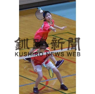 シングルス木下Ｖ　ダブルスは渡邊・佐藤組　バドミントン中学新人選手権_1(2022-12-05)