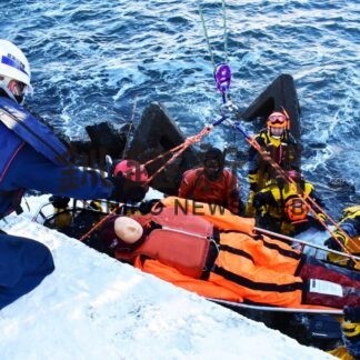 海面救助　海保、消防、警察が初の合同訓練(2022-12-20)