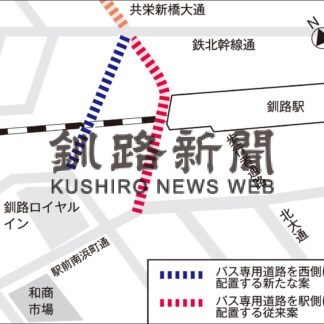 北大通と共栄新橋大通、新たな連結案で議論(2022-12-03)