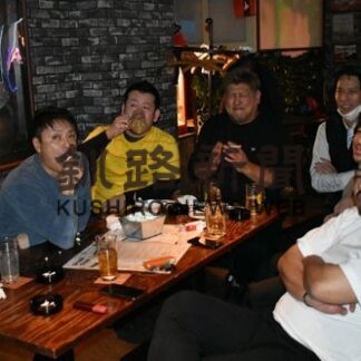 Ｗ杯サッカー、釧路でも深夜の応援(2022-12-07)