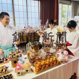 縁起物作り大詰め新年へ向け準備　釧路市内神社(2022-12-28)