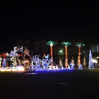 ハミングロード　冬のイルミ見て(2022-12-17)