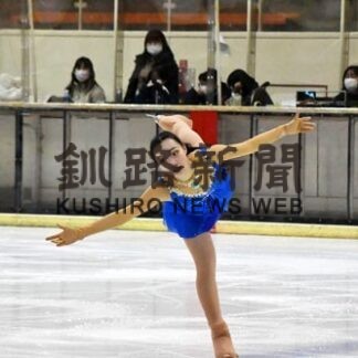 山﨑 少年Ａクラス２位　高校フィギュア道予選(2022-12-13)