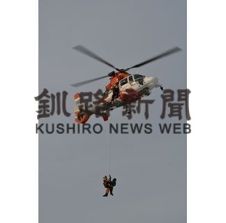 釧路市消防本部、道防災航空隊と３年９カ月ぶり合同訓練(2022-12-22)