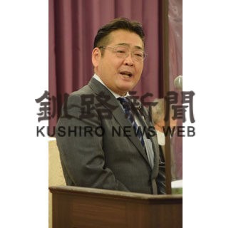 「釧根地域明るく」　壬生氏が道議選出馬表明(2022-12-11)