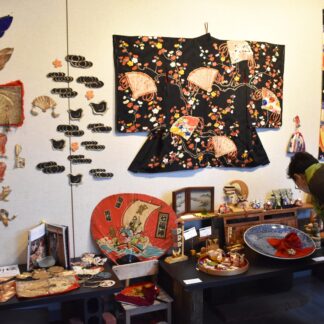 和の作品楽しんで　アートストックで作品展(2023-01-23)