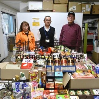 釧路ぬさまいライオンズクがフードバンクに協力(2023-01-17)