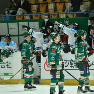 クレインズ連勝止まる　アイホ・アジアリーグ(2023-01-09)