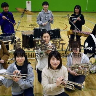 知床ブルーイーグルス、マーチング全国へ　「３年ぶり、楽しみたい」(2023-02-17)