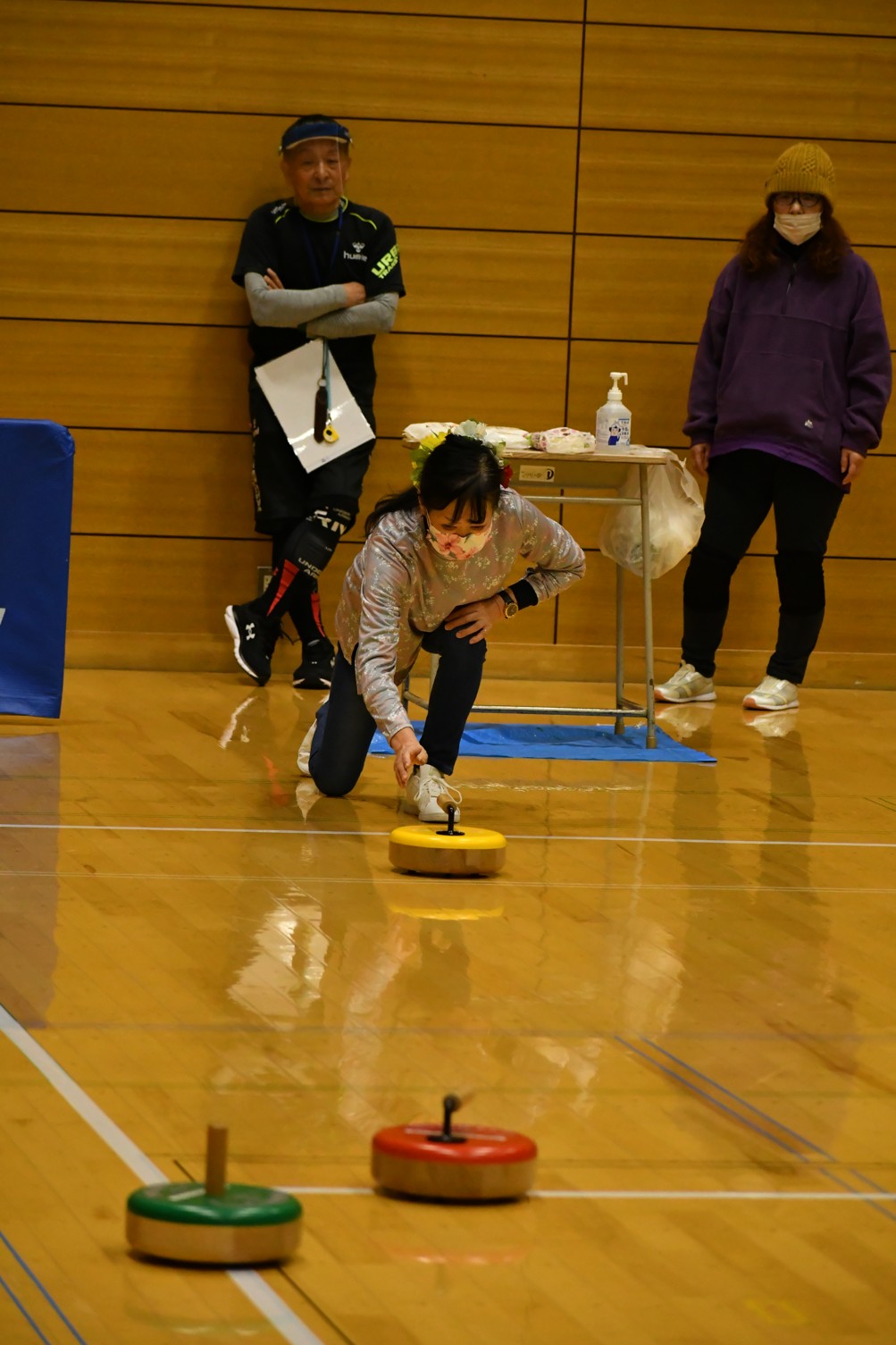 シマエナガ優勝 フロアカーリング釧路市民親善大会(2023-02-27)