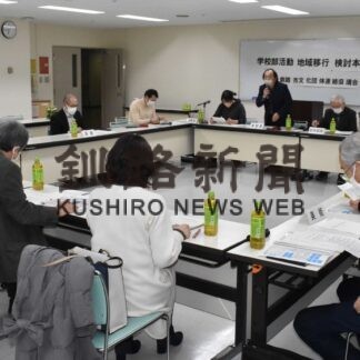 部活動地域移行で意見交換　市文連協が検討会議(2023-02-08)