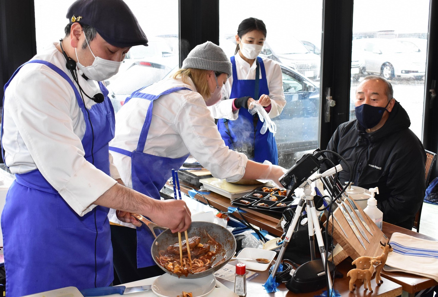 根室産シカ肉「おいしい」振興局が一般向け試食会(2023-02-26)