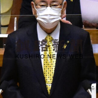 「あらゆる日常取り戻す」石垣市長が市政方針　根室(2023-02-28)