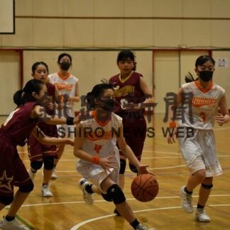 きょう男女決勝　ミニバス釧新杯_1(2023-02-12)