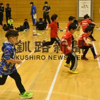 自己記録更新に挑戦　釧路で体力テスト会(2023-02-20)