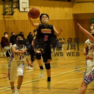 男女４強決まる　釧新杯バスケＵ１２、１１日に準決勝(2023-02-07)