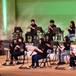 ３年ぶり演奏で観客魅了　 根室市民吹奏楽団定演(2023-03-05)