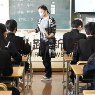 釧根管内の小６、中３生４２００人が学テ(2023-04-19)