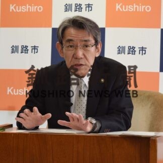 蝦名市長、投票率アップへ移動式検討(2023-04-29)