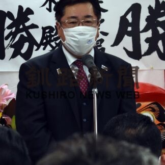 「羅臼らしさ目指す」湊屋氏が事務所開き　町長選(2023-04-09)