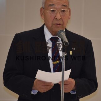 角鹿氏が根室支部長就任　千島連盟総会(2023-04-19)