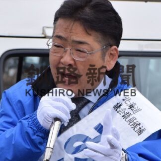 知事・道議選きょう投開票　道議選７氏、最後の訴え(2023-04-09)