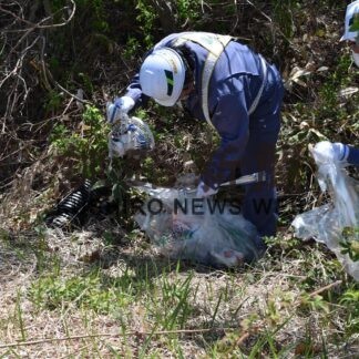 家電やテレビ台、不法投棄を回収　中村興業が清掃活動(2023-05-28)
