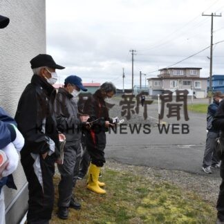 避難経路や所要時間確認　浜中で津波防災訓練(2023-05-25)