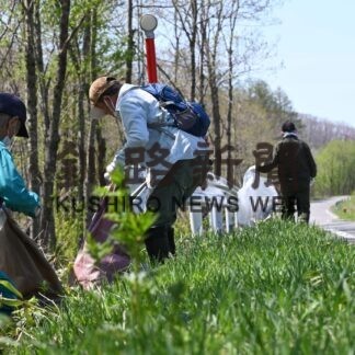 ルルラン通りで清掃活動に汗　町内クリーン作戦　(2023-05-29)